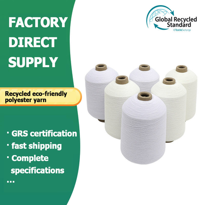 Hohes elastisches aufbereitetes Stricken des Polyester-Garn-Regeneriert-140d